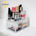 JINBAO Fabrik maßgeschneiderte a4 Acryl-Box klar Deckel Acryl Make-up Veranstalter